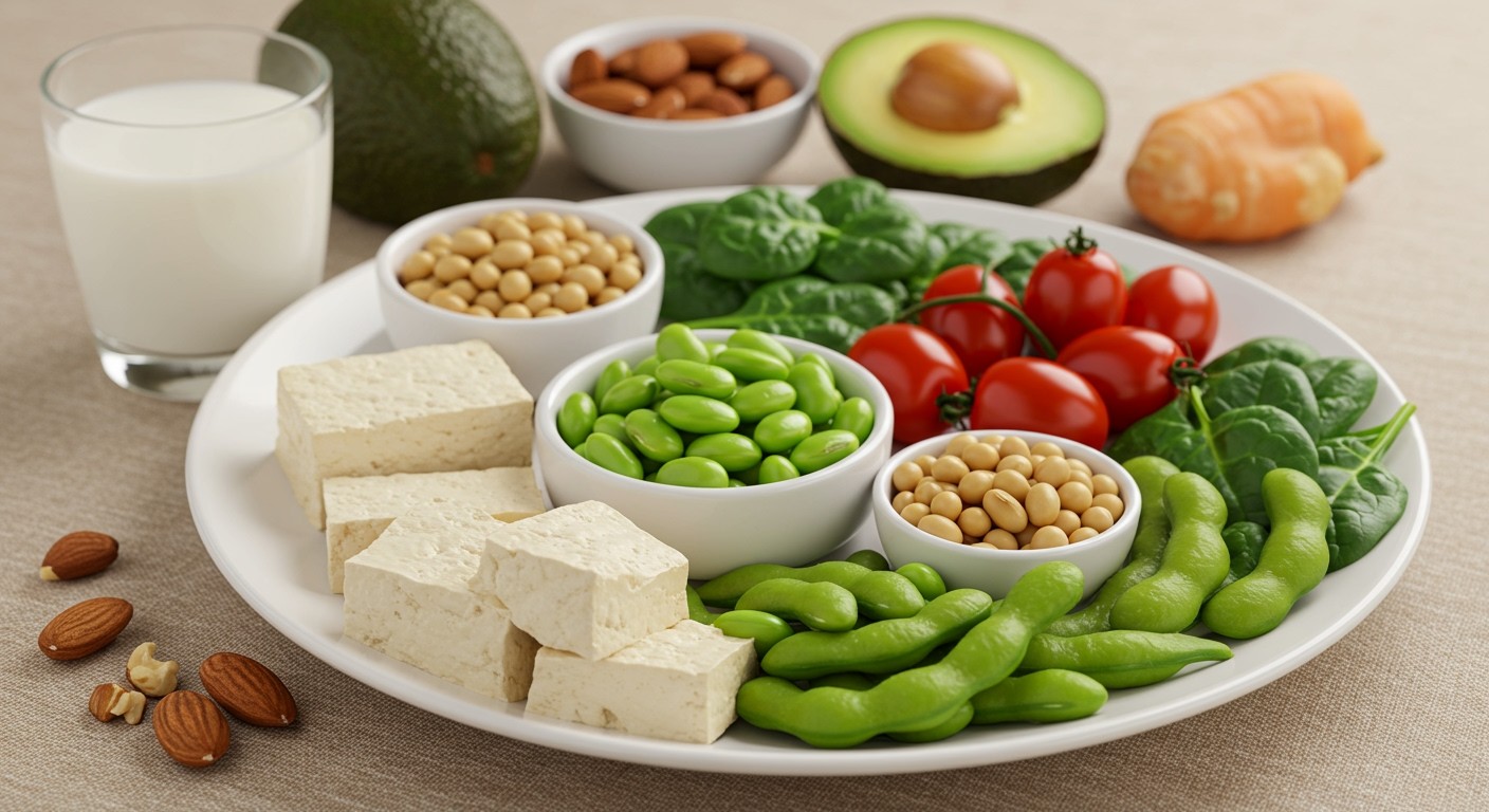 A szója telítetlen zsírsavai csökkentik a koleszterint.