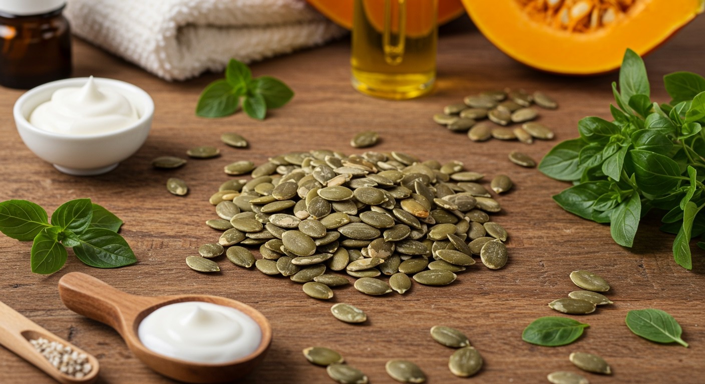 A tökmag gazdag antioxidánsokban, támogatja a bőr fiatalságát.