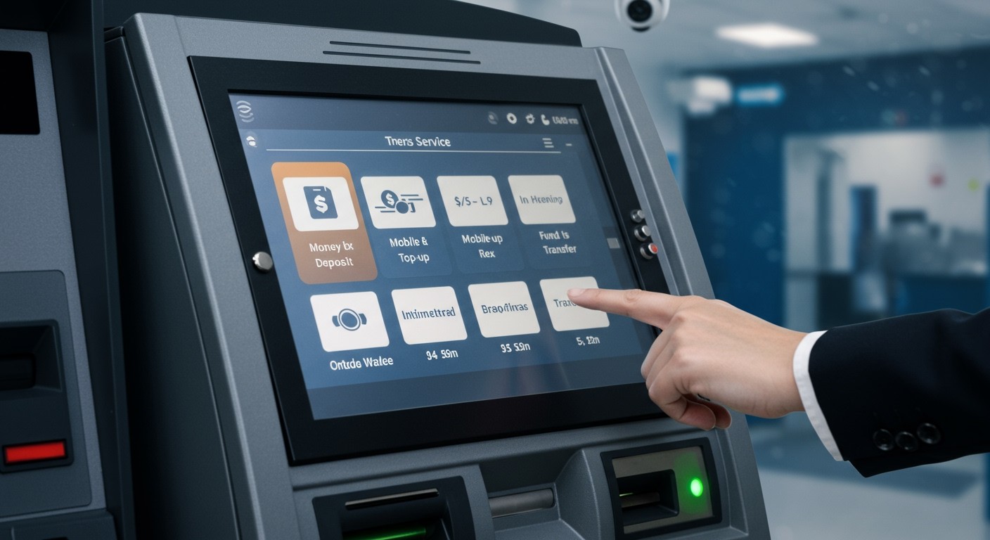 ATM-eken többféle szolgáltatás is elérhető a biztonságért.