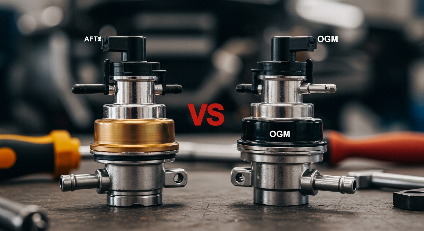 Az utángyártott szelep olcsóbb, de megbízhatósága változó.