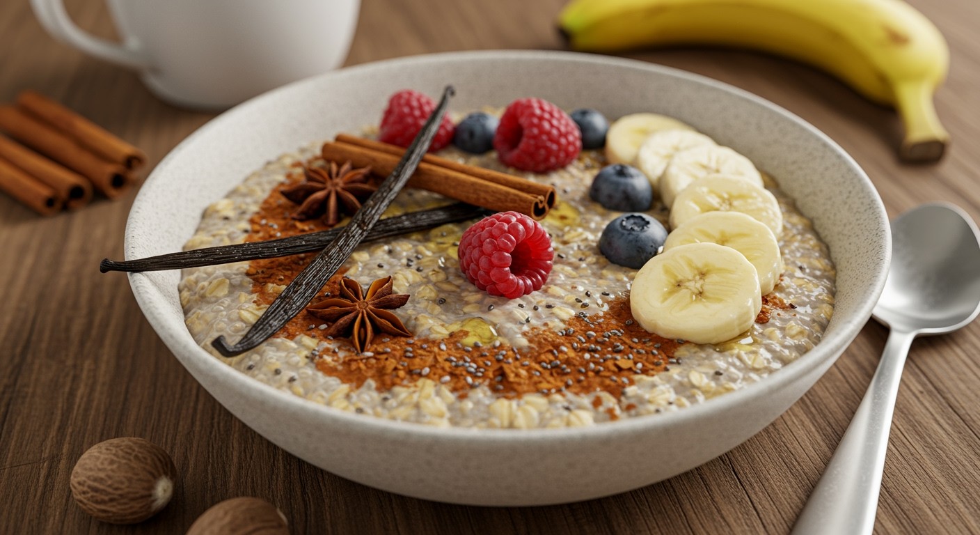 A chia magos zabkása energikus reggeli, tele tápanyaggal!
