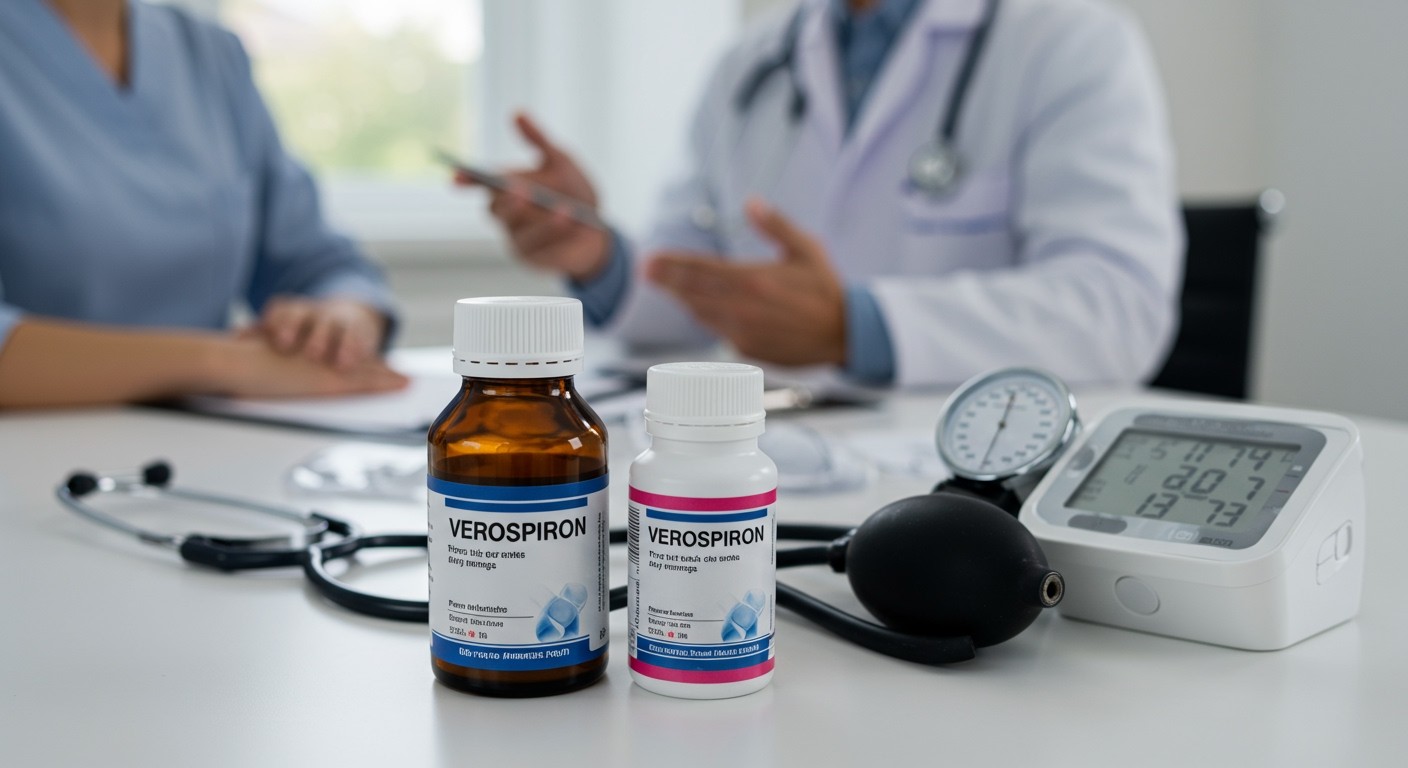 A Verospiron gátolja a felesleges aldoszteron hatását.