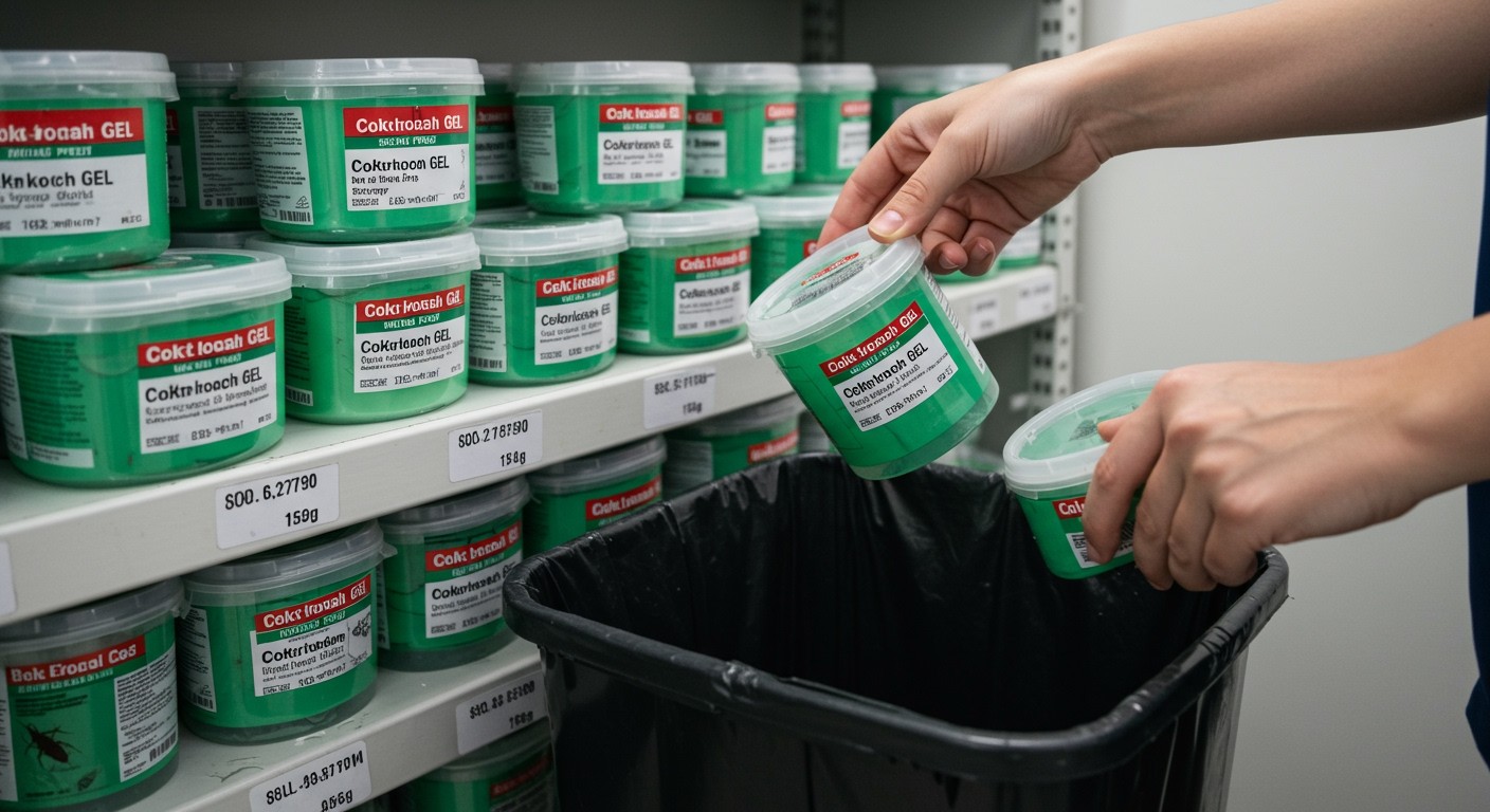 A csótánygél hűvös, száraz helyen tárolandó.