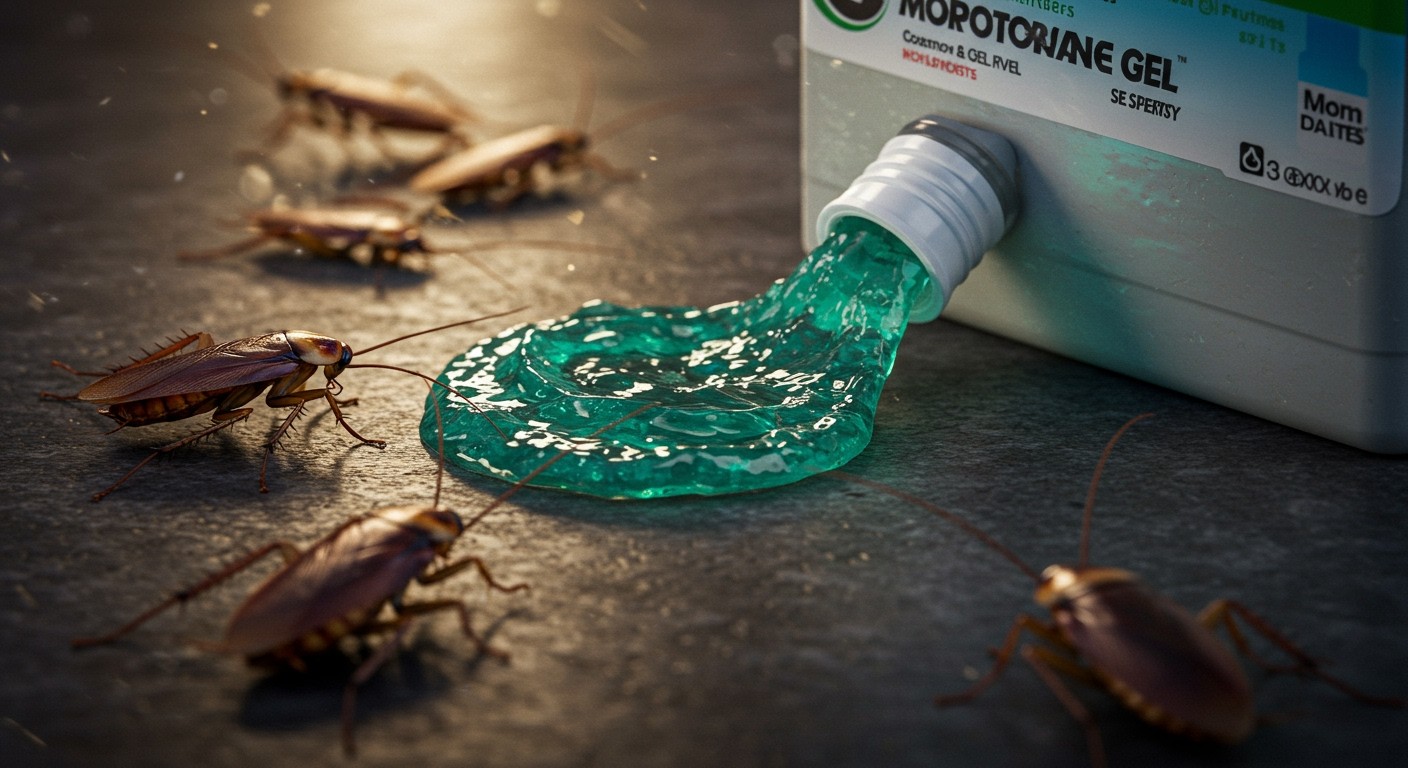 A csótánygél rendszeres monitorozása növeli a kezelés hatékonyságát.