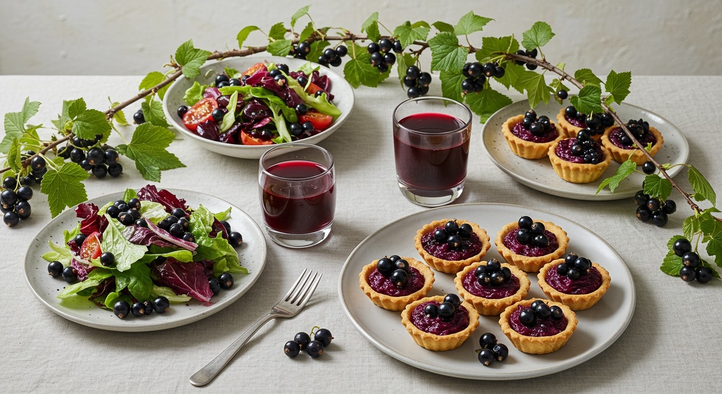 A feketeribizli gazdag C-vitaminban és antioxidánsokban.