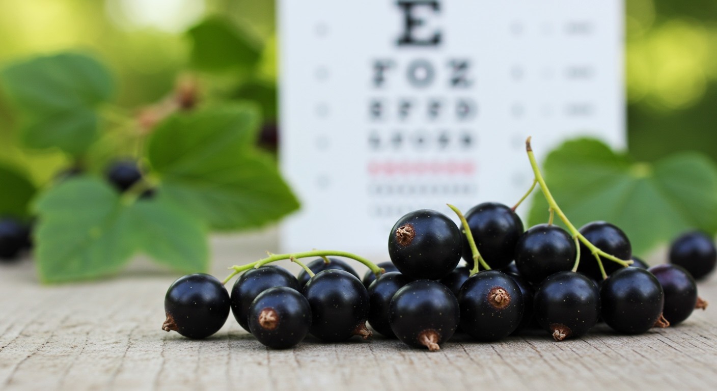 A feketeribizli antioxidánsai javítják a látást és védik.