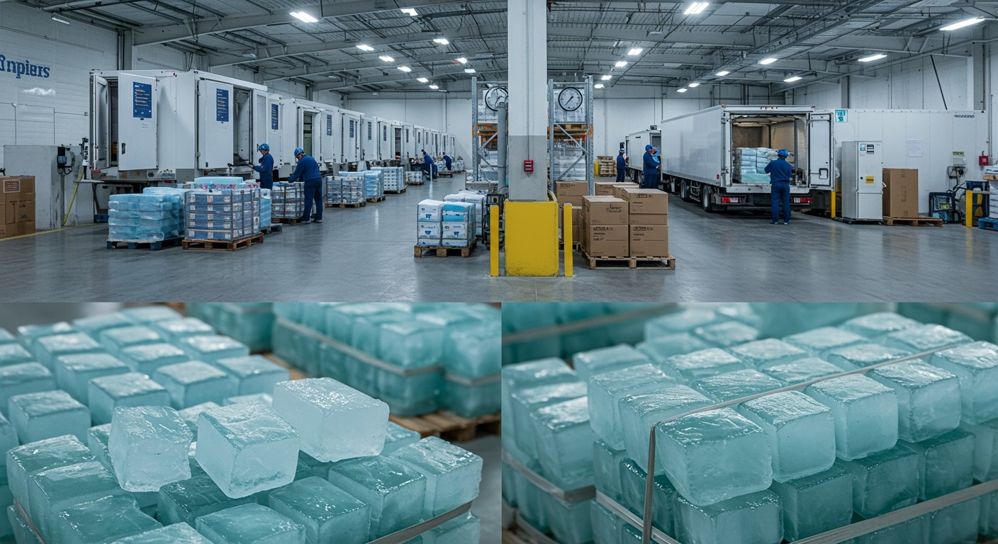 A jégakkuk csökkentik a hűtési költségeket és energiafogyasztást.