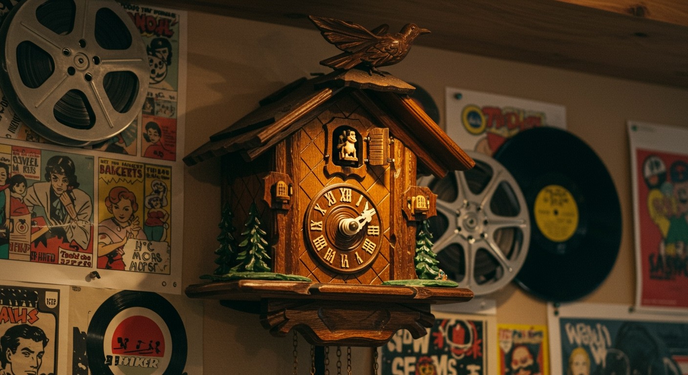 A kakukkos óra gyakori szimbólum a filmes időutazásban.