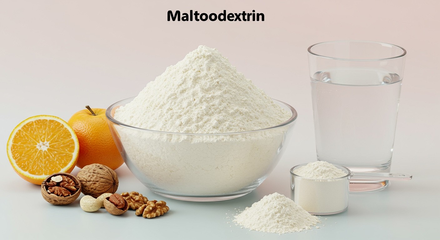 A maltodextrin íze semleges, könnyen oldódik vízben.