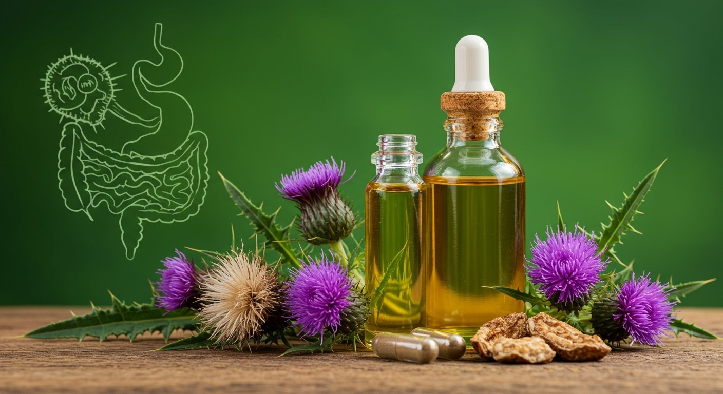 A máriatövis olaj segíthet a máj detoxikálásában.