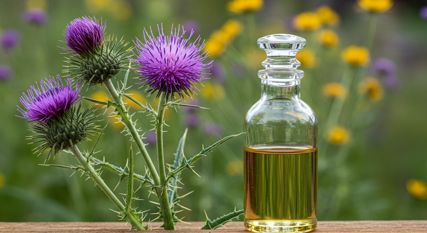 A máriatövis olaj allergiás reakciókat okozhat érzékeny egyéneknél.