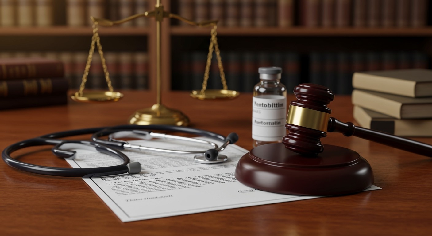 A pentobarbitál használata széleskörű jogi korlátozások alatt áll.