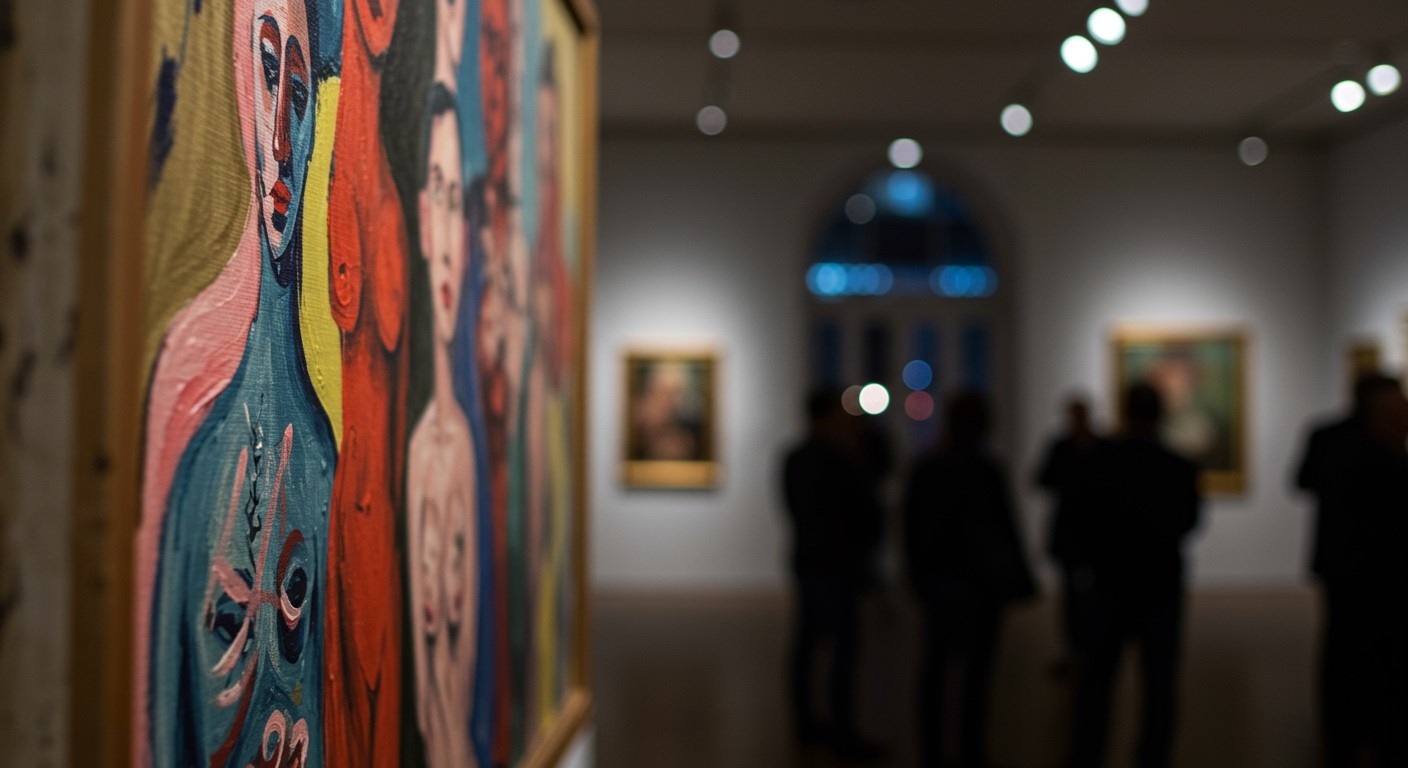 Poncsa művészete társadalmi problémákat tükröz, provokálva a közönséget.