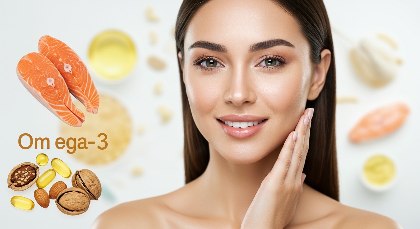 Az Omega-3 hidratálja a bőrt és javítja a haj állapotát.