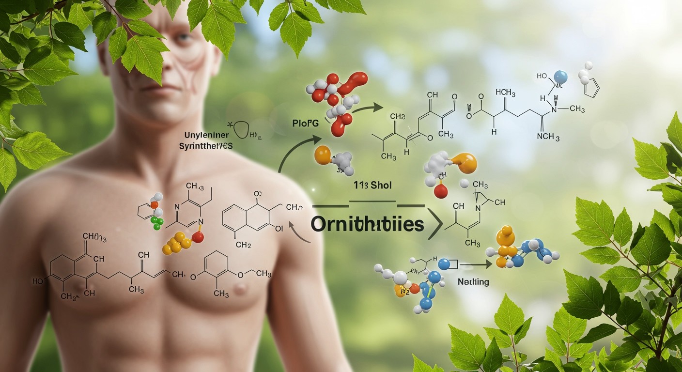 Az ornitin fontos szerepet játszik az aminosavak anyagcseréjében.