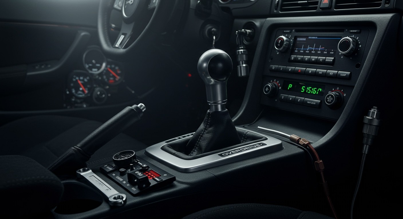 Az overdrive tuning javítja a jármű üzemanyag-hatékonyságát.