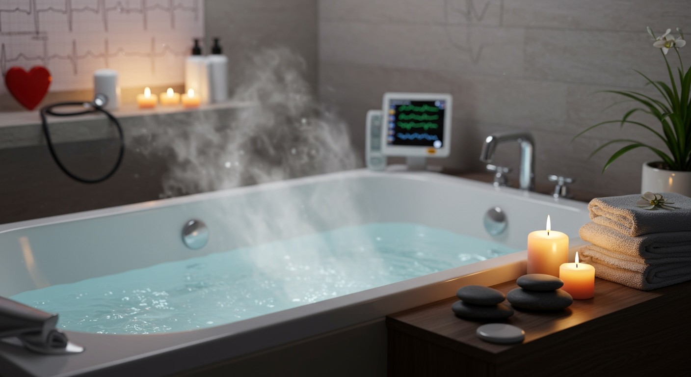 A meleg víz segíthet a szív egészségének fenntartásában.